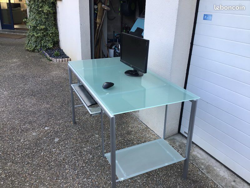 Bureau verre/ alu (image 2)