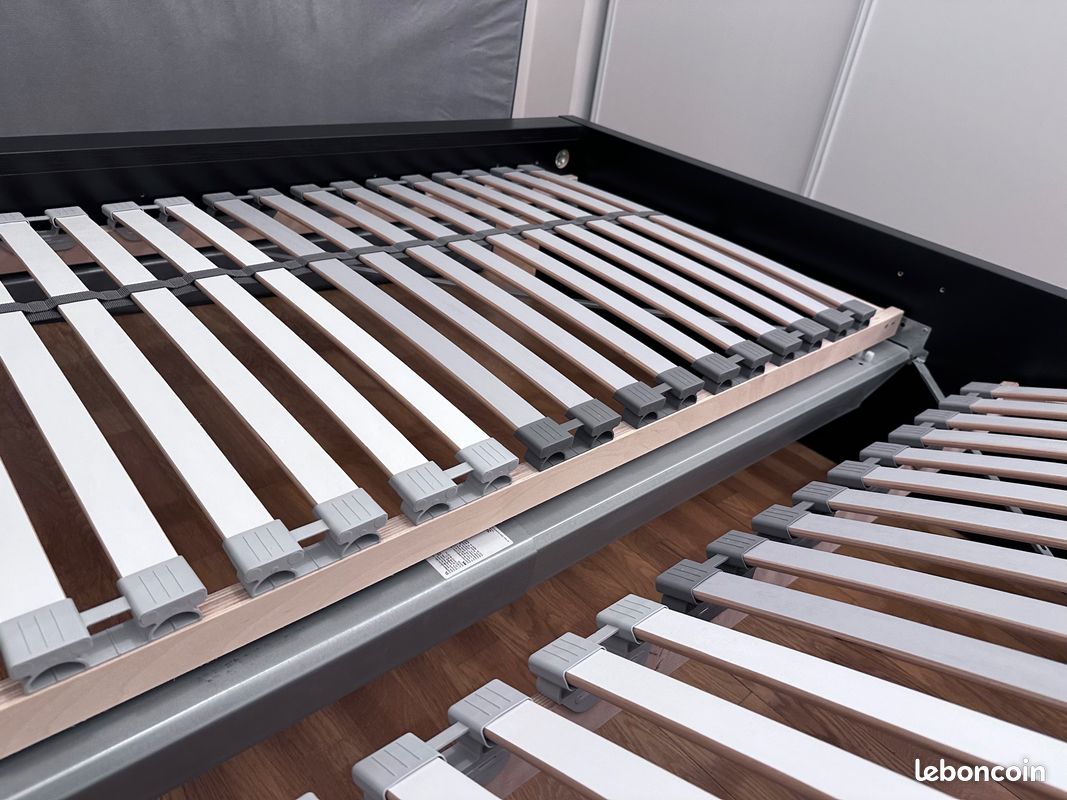Ensemble cadre de lit MALM + matelas VESTERÖY (140x200 cm) (image 11)