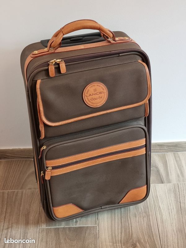 Valise Trolley Valise Lancel Toile Et Cuir VALISE CABINE TROLLEY