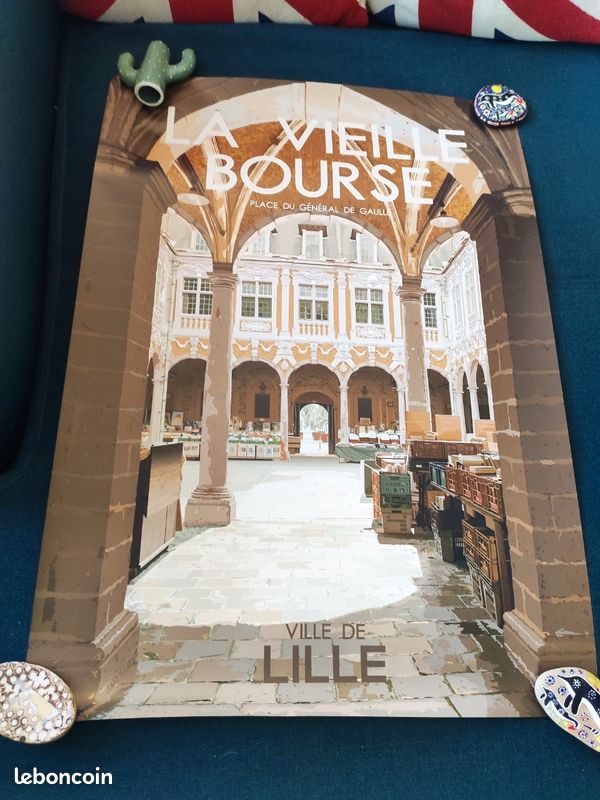 Affiche/Poster La Vieille Bourse de Lille (image 2)