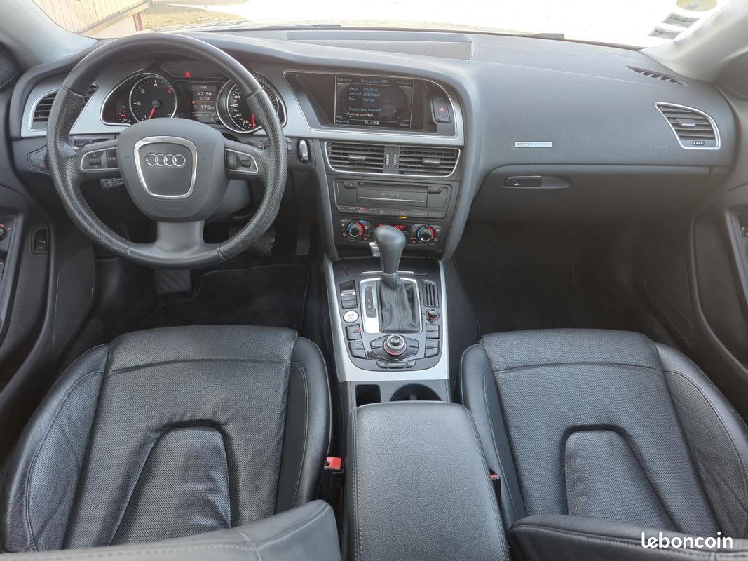 AUDI A5 2.7 V6 TDI - 190 - BVA Multitronic Ambition Luxe SIEGES VENTILES/CHAUFFANT (image 12)
