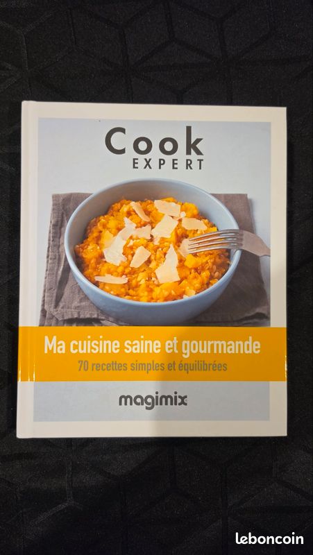Livre de cuisine MAGIMIX "Cook Expert" 70 recettes (image 1)