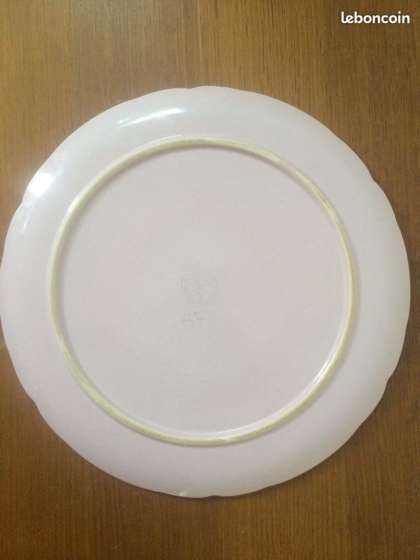 💫 Grand plat à gâteau Niderviller modèle Liberty vintage / rétro 🍽 (image 3)