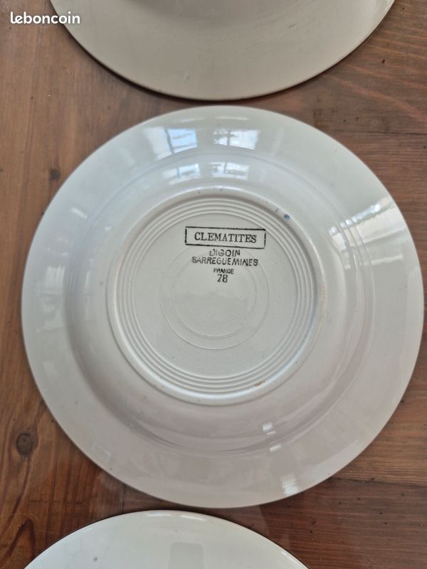 5 assiettes creuses + 1 assiette plate (image 13)
