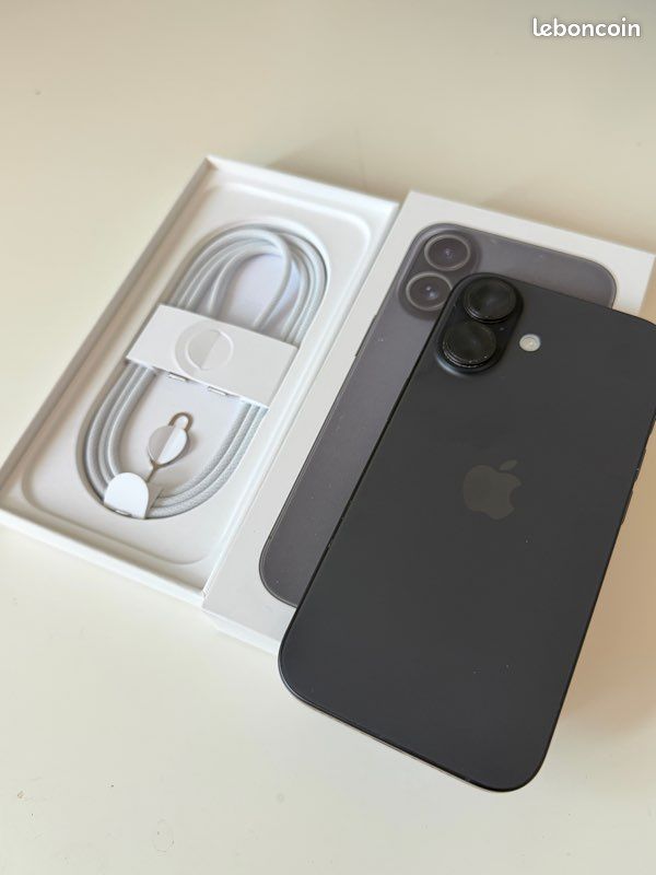 IPhone 16 128Gb très bon état (image 1)
