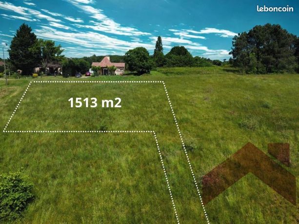 Terrain 1 513 m² Bosset