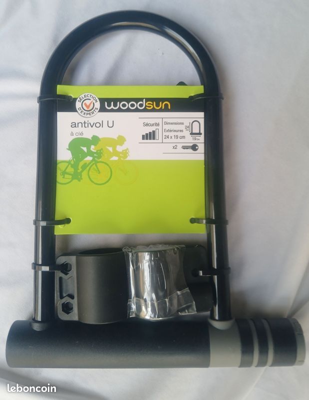 Antivol vélo, Cadenas, Antivol U