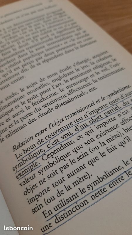 Jeu et réalité, Winnicott (image 3)