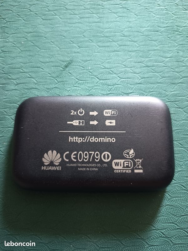 Routeur 4G Huawei Domino – Wi‑Fi portable (Orange) (image 3)