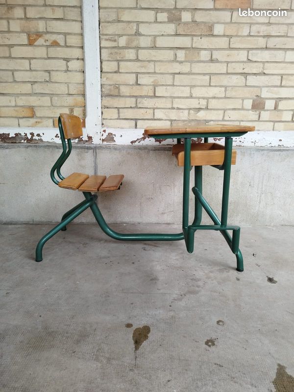 Bureau écolier vintage J.Hitier - 1950 (image 6)
