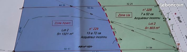 Terrain 2126 m² · à Merceuil · 2 126 m² · 85 000 €