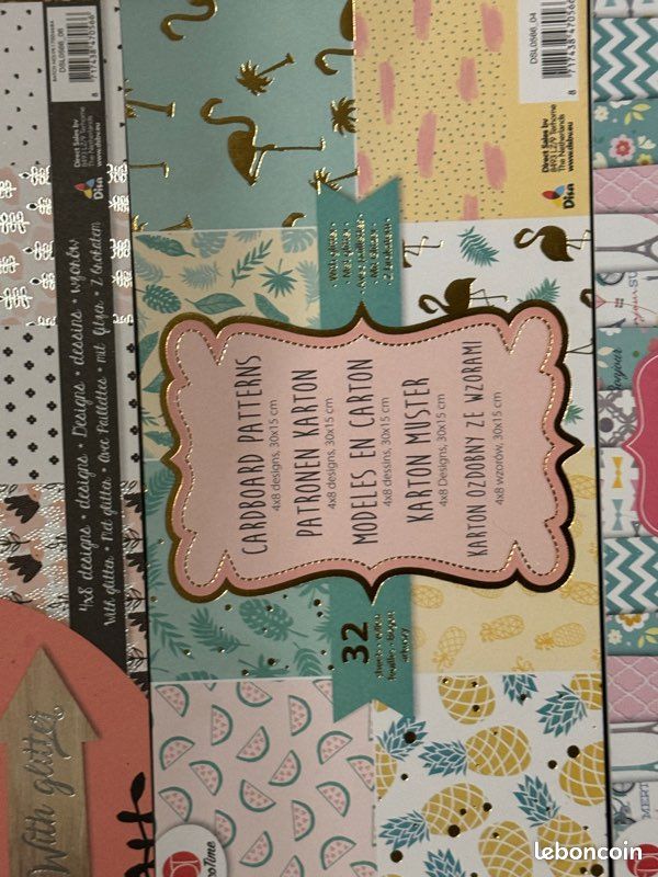 DIY bloc de papiers cartonnés neufs (image 4)