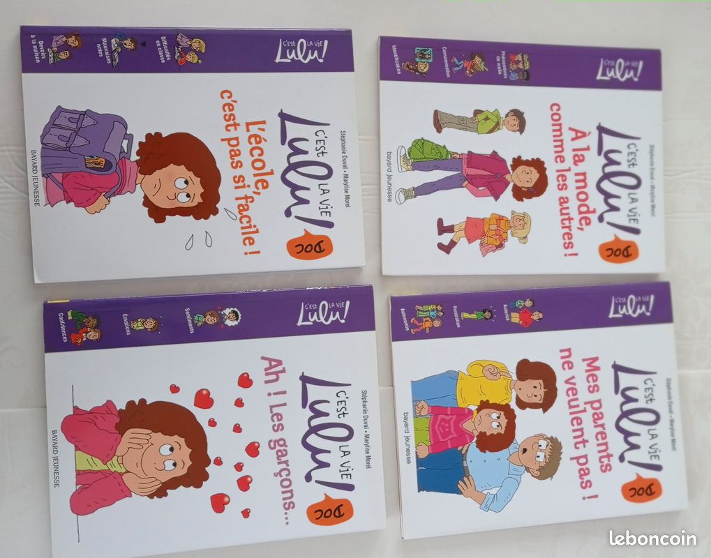 Lot livres c'est la vie Lulu doc (image 2)