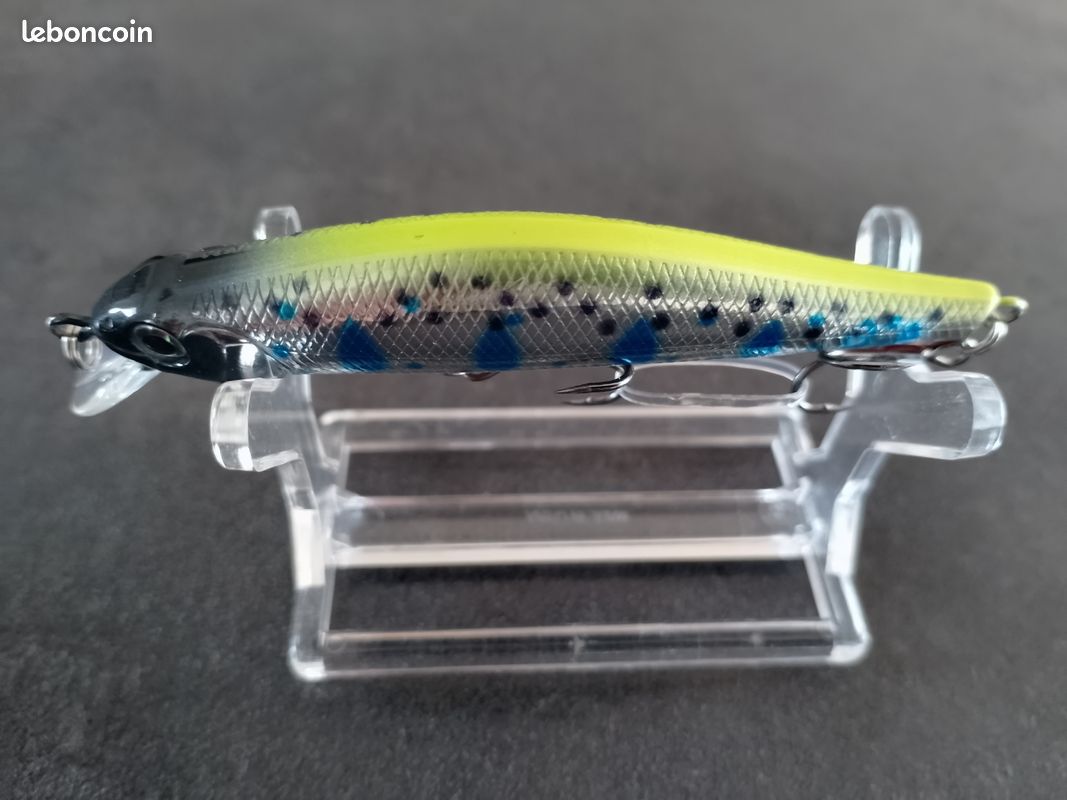 Lot de 4 leurres de pêche Rapala, naufrage et compte à