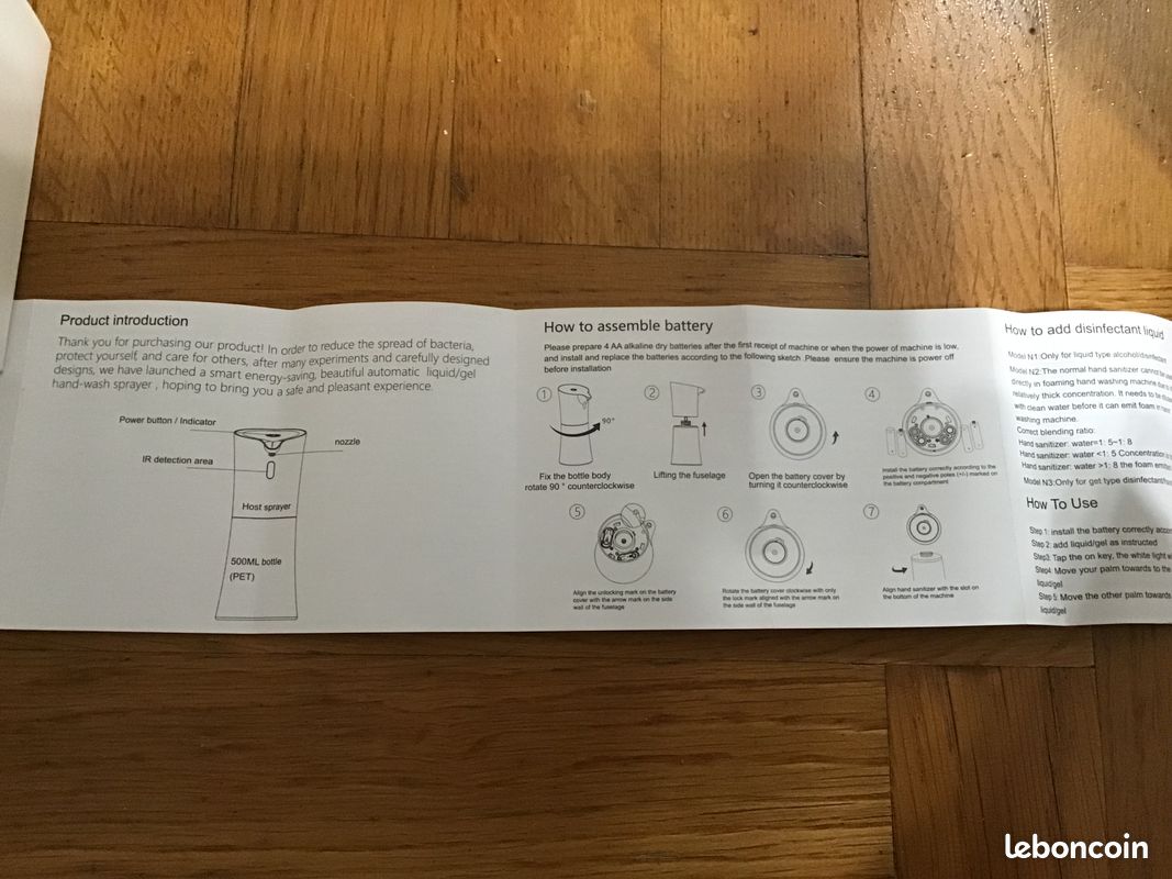 TIP Distributeur de savon liquide (image 3)