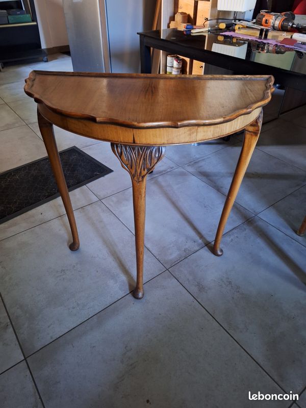 Table console demi lune (image 1)