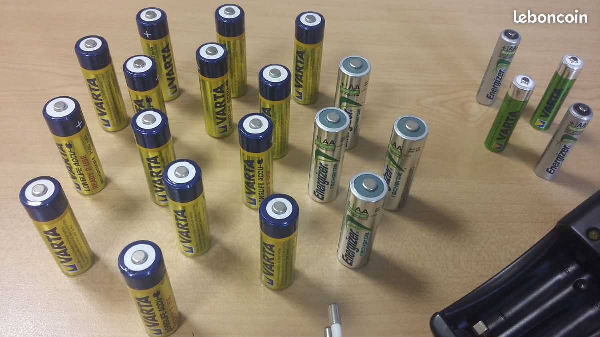 Piles ACCUS rechargeables + Chargeurs Varta (image 2)