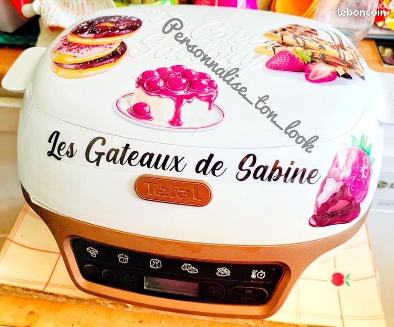Stickers autocollants thermomix Cookeo cake factory Mr cuisine (image 1)