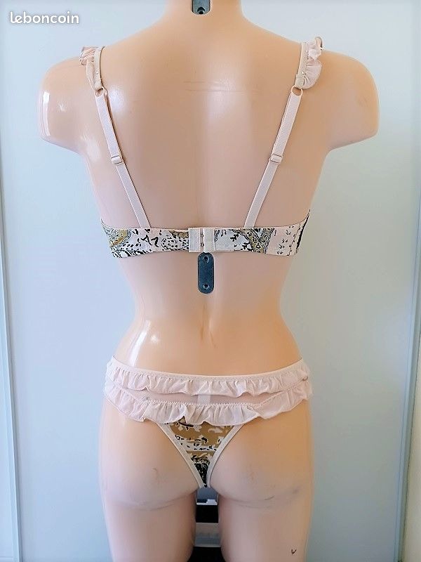 Ensemble lingerie Aimée L beige plusieurs tailles (image 3)