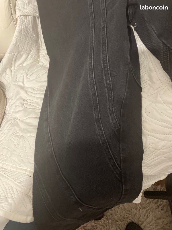 Jeans noir femme Zara (image 2)