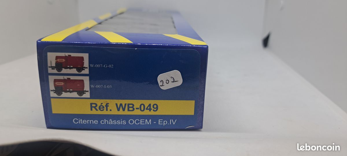 REE WB 049 - Set De 2 Citernes Sur Châssis OCEM ADAMS Ep IV SNCF Wb049 Ree Rails Europ Express Fr Id10210