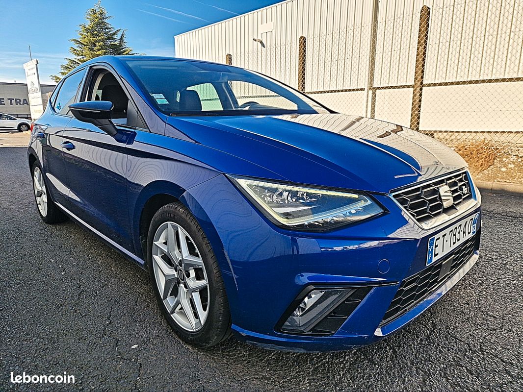 Seat ibiza v 1.0 tsi 115 ch pack fr clim auto regul jantes 18 ecran central (image 1)