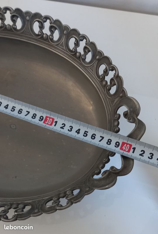 Petite coupe coupelle en étain 16cm
