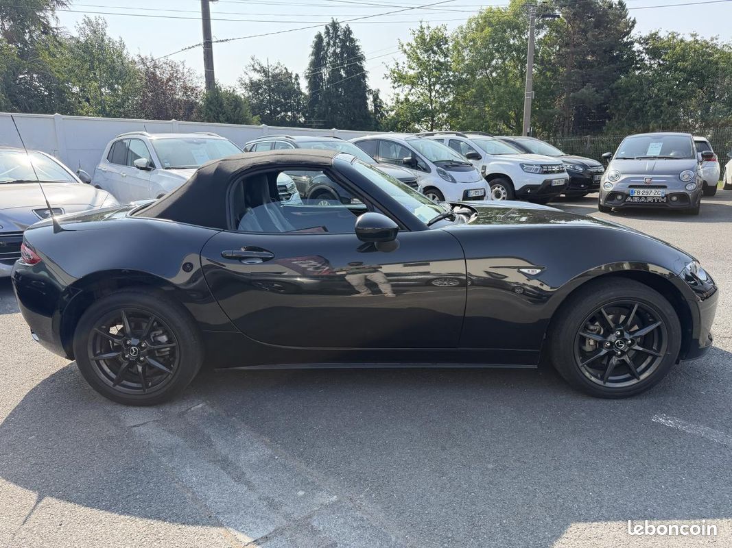 MAZDA MX-5 1.5 Skyactiv-G 131ch ROADSTER TOIT SOUPLE Dynamique - CarPlay - Sièges chauffants (image 4)