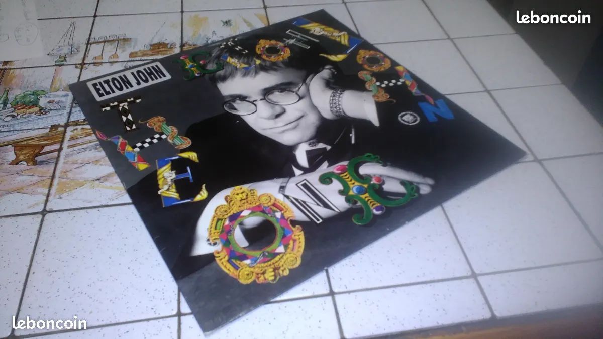 Vinyle : 45 Tours Géant ELTON JOHN ( 1992 ) (image 1)