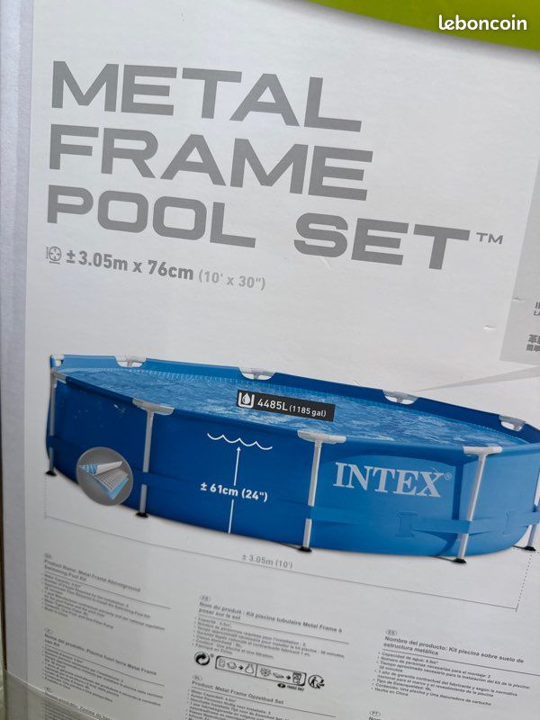 Piscine Intex ronde dimension 3,05 m x 76 cm ( jamais utilisé) (image 2)