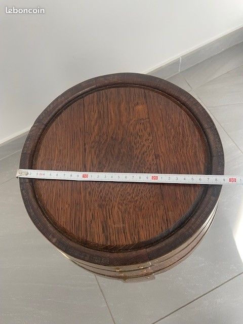 Gerard Lafitte Meilleurs d'Ouvrier de France Brass Oak Barrel Gerard Lafitte Meilleurs d'Ouvrier de France Brass Oak Barrel