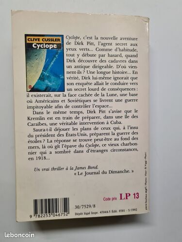[Livre] Cyclope - Bon état (image 2)
