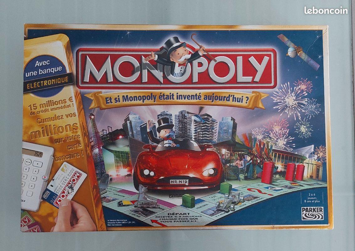 Et si Monopoly était inventé aujourd'hui ? - Parker - Banque