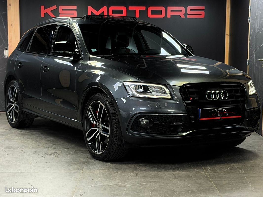 Audi SQ5 3.0 V6 BITDI 340CH QUATTRO BVA GPS TEL TOIT OUVRANT PANO (KS MOTORS) (image 3)