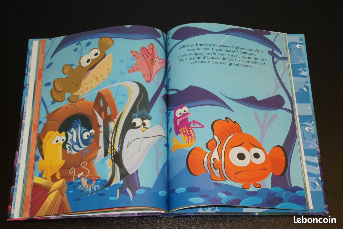 LOT Livres Disney Monstres Academy / Némo (image 2)