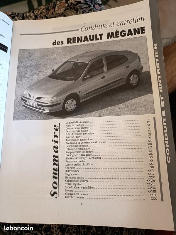 Revue technique Renault Mégane et Scenic (image 3)