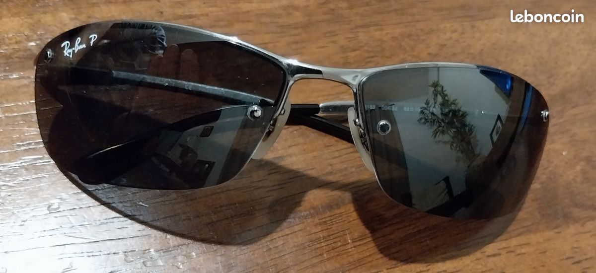 Lunettes de soleil Ray Ban 3183 homme vintage (verres neufs