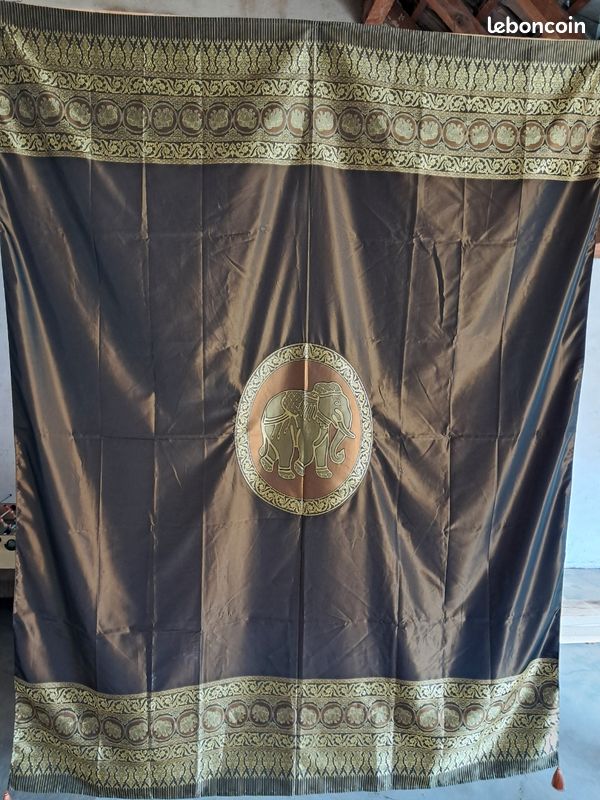 Voile avec motifs éléphants (image 1)