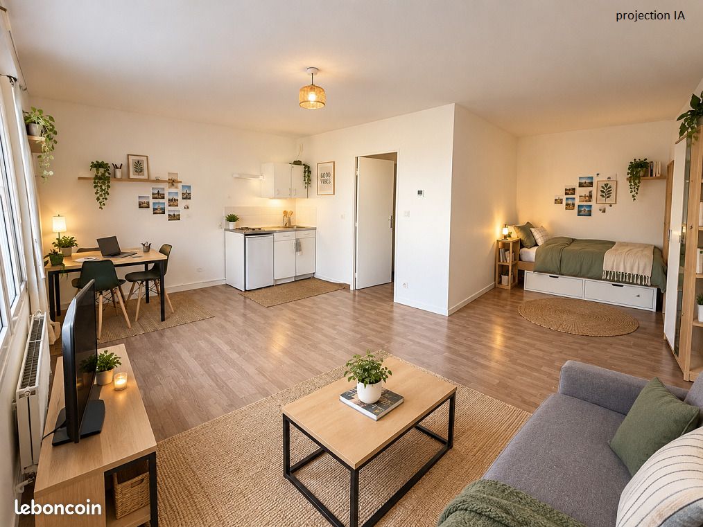 Appartement 1 pièce 33 m² · à Angers · 33 m² · 120 500 €