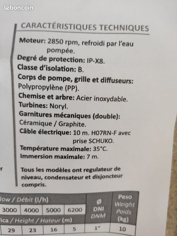 Electropompe neuve (image 6)