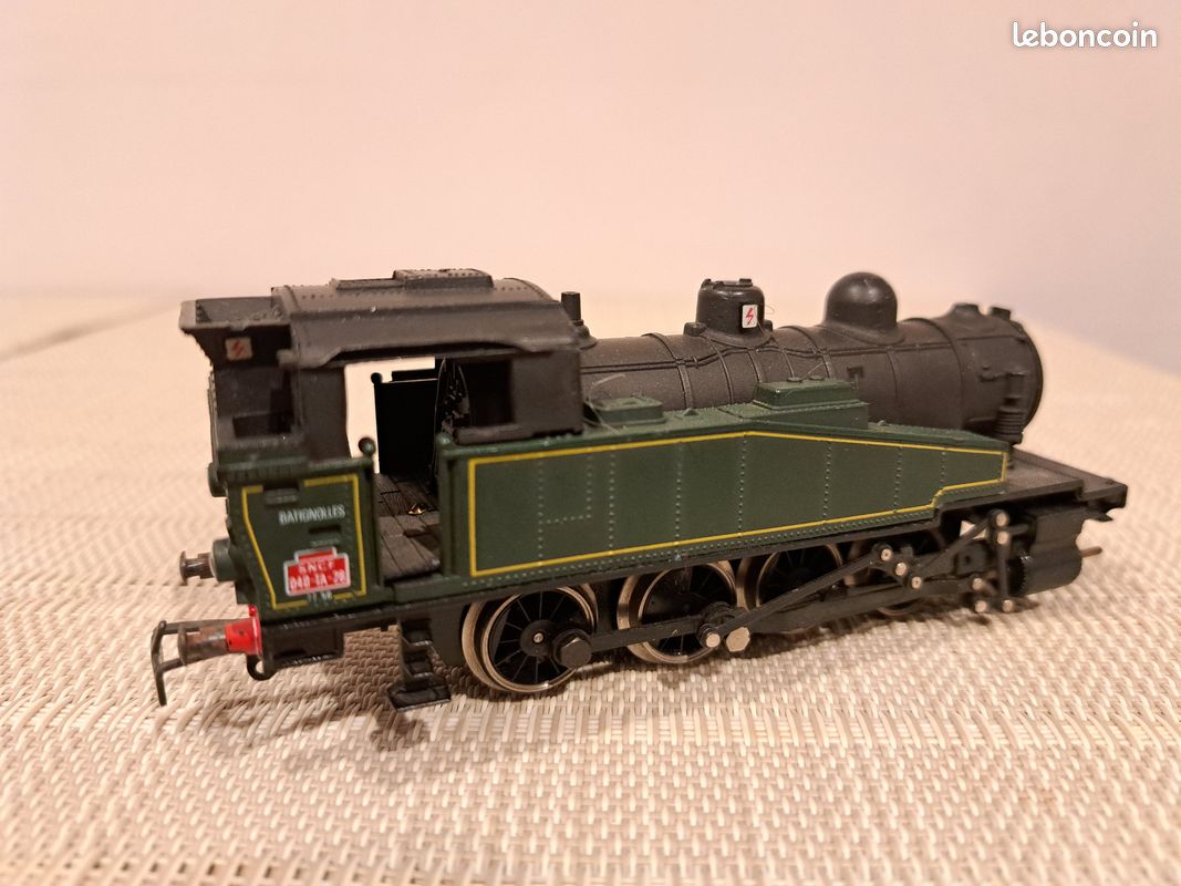 locomotive à vapeur 040 D 507 Nord, chaudière avec 3 coupoles