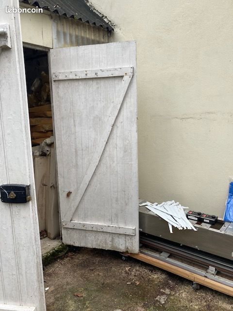 Gratuit porte bois extérieur (image 1)