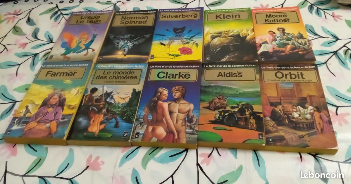 7 livres d'or de la science-fiction-à partir de 2euros (image 1)