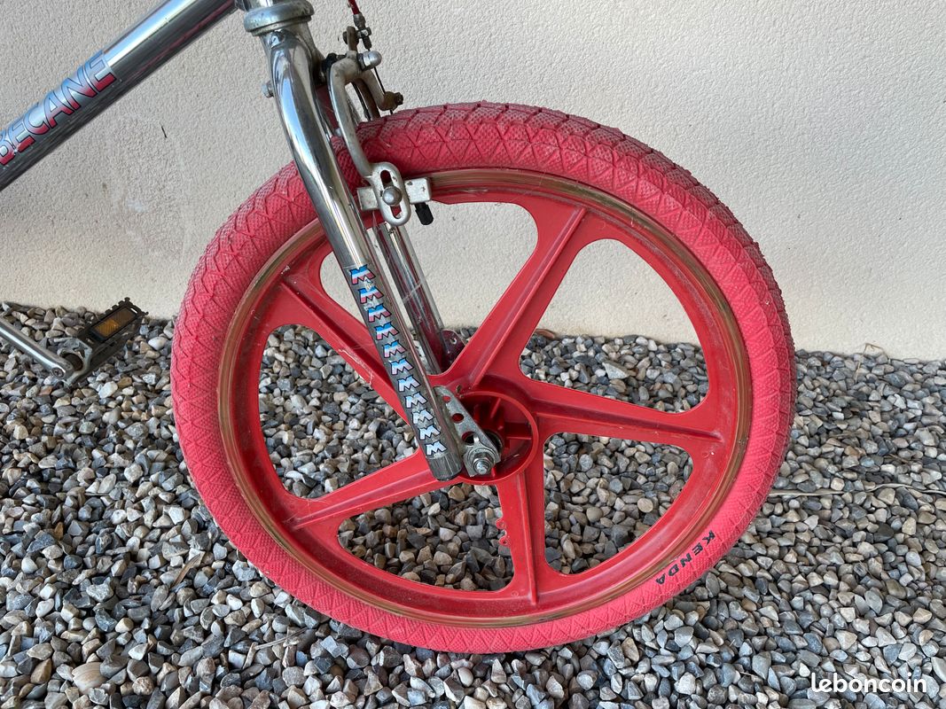 Vélo BMX Vintage Motobecane – Années 80 – Chromé – Excellent état