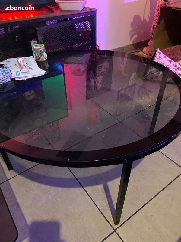 Table basse verre (image 1)