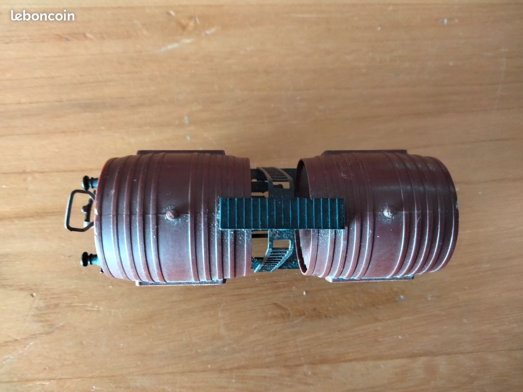 2) VB MAQUETTE WAGON BI-FOUDRE A ESSIEUX E.CAZANAVE