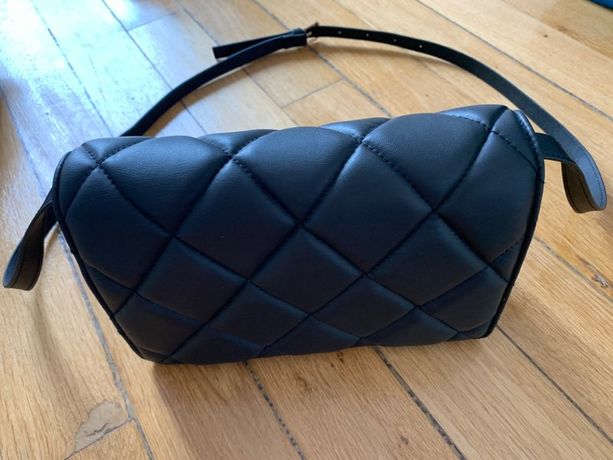 Chanel Brown Quilted Lambskin Cambon Pochette at Jill's Consignment