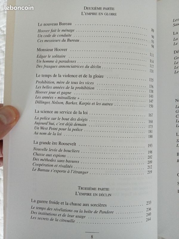 Vends livre d'occasion FBI histoire d'un empire (image 5)