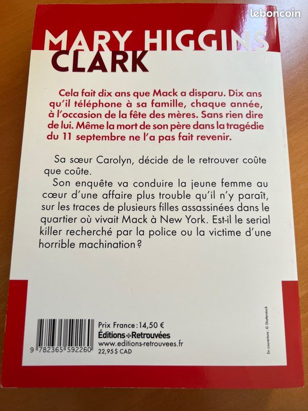 Mary Higgings Clark : Où es-tu maintenant - Lire en grand (image 2)