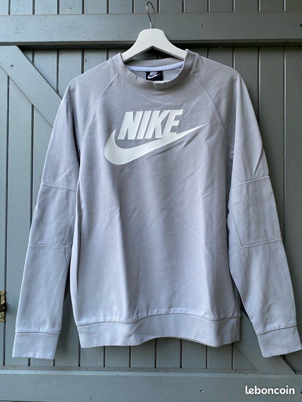 Nike Gris Sweat Nike Sans Capuche Vintage Sweat Gris Sans Capuche